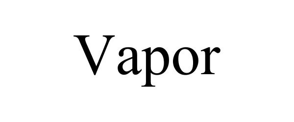 Trademark Logo VAPOR