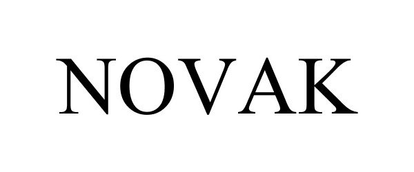 Trademark Logo NOVAK