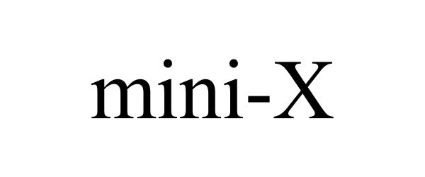 Trademark Logo MINI-X