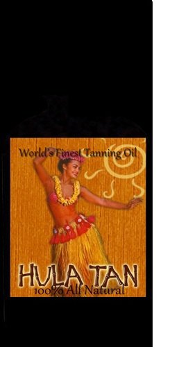  WORLD'S FINEST TANNING OIL HULA TAN 100% ALL NATURAL