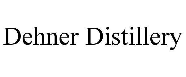 Trademark Logo DEHNER DISTILLERY