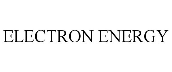 Trademark Logo ELECTRON ENERGY