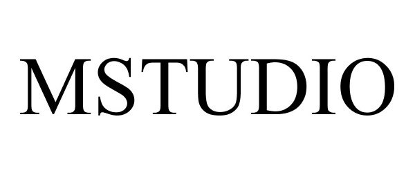 Trademark Logo MSTUDIO