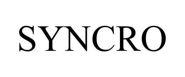 Trademark Logo SYNCRO