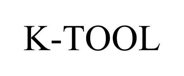 Trademark Logo K-TOOL