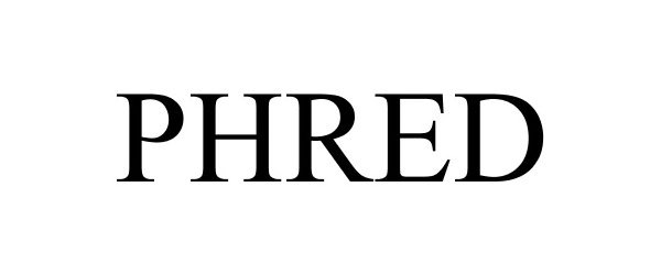Trademark Logo PHRED