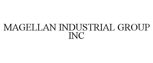  MAGELLAN INDUSTRIAL GROUP INC