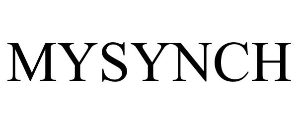 Trademark Logo MYSYNCH