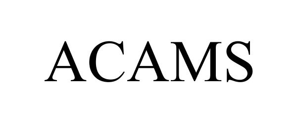 Trademark Logo ACAMS