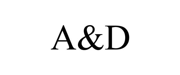 Trademark Logo A&amp;D