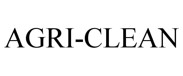 Trademark Logo AGRI-CLEAN