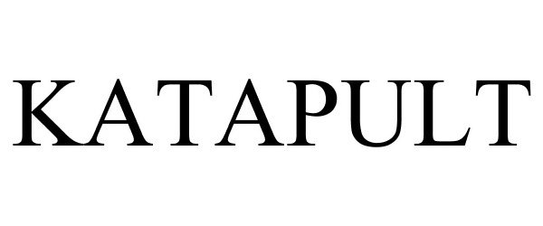 Trademark Logo KATAPULT