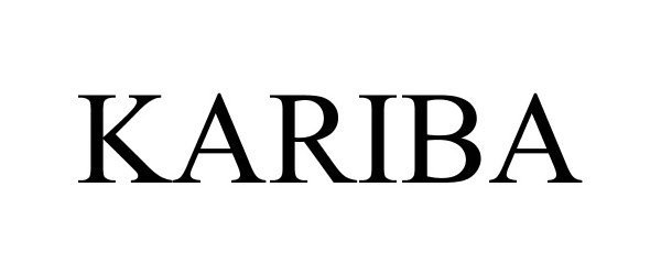 Trademark Logo KARIBA