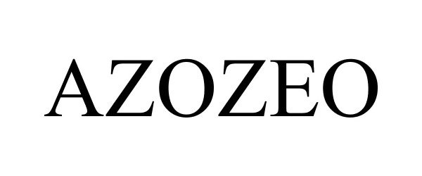 Trademark Logo AZOZEO