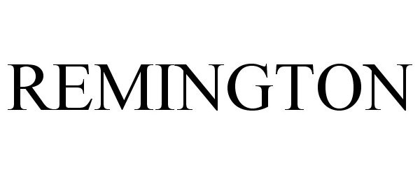 Trademark Logo REMINGTON