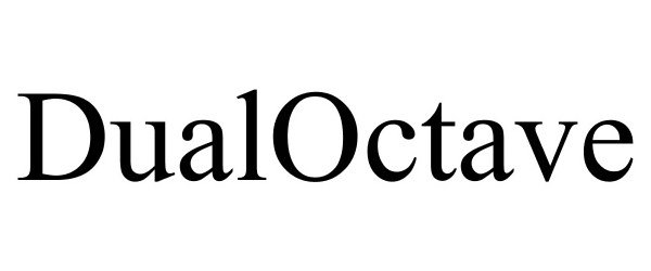 Trademark Logo DUALOCTAVE