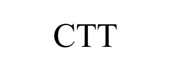 Trademark Logo CTT