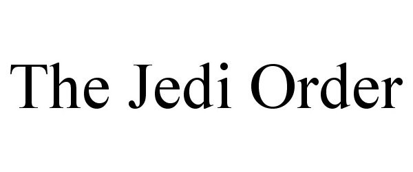  THE JEDI ORDER