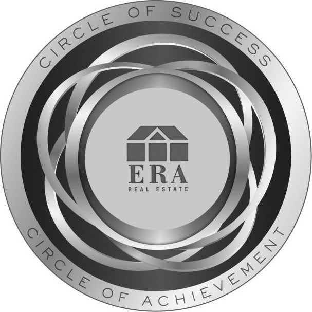 Trademark Logo ERA REAL ESTATE CIRCLE OF SUCCESS CIRCLEOF ACHIEVEMENT