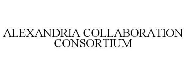 Trademark Logo ALEXANDRIA COLLABORATION CONSORTIUM