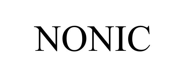 Trademark Logo NONIC