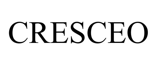 Trademark Logo CRESCEO