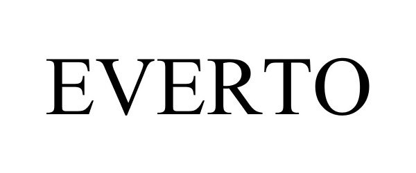 Trademark Logo EVERTO