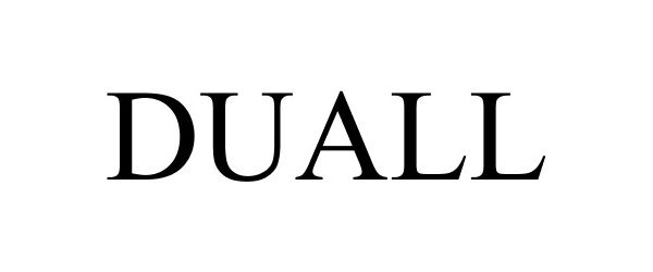 Trademark Logo DUALL