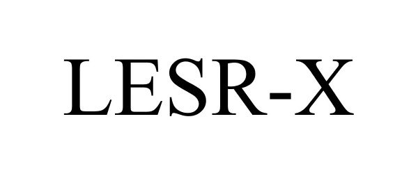 Trademark Logo LESR-X