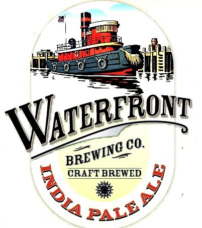 Trademark Logo WATERFRONT BREWING CO. CRAFT BREWED INDIA PALE ALE