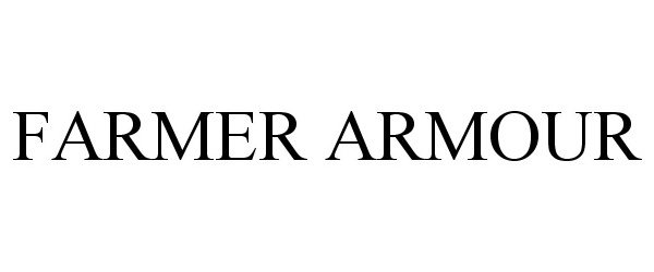 Trademark Logo FARMER ARMOUR