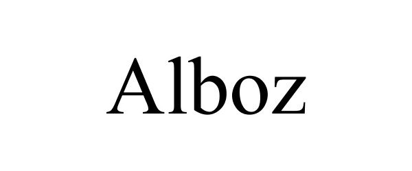 Trademark Logo ALBOZ