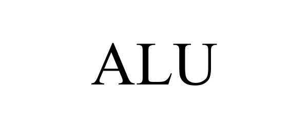 Trademark Logo ALU