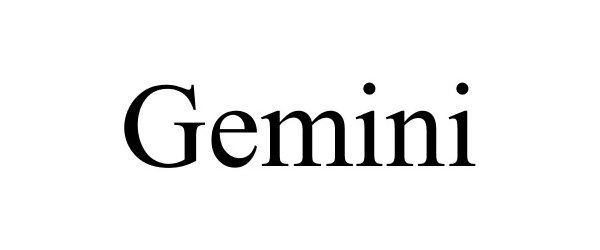 Trademark Logo GEMINI