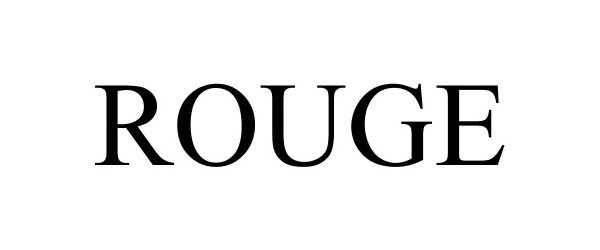 Trademark Logo ROUGE