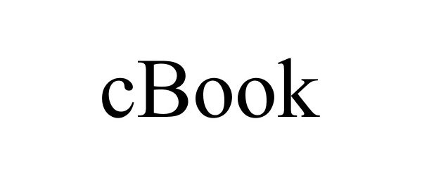 Trademark Logo CBOOK