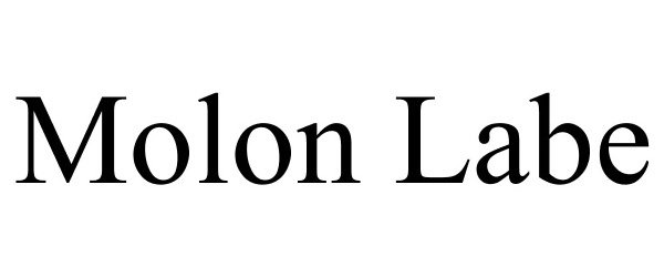 Trademark Logo MOLON LABE