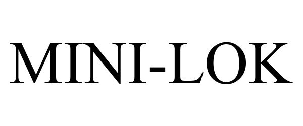 Trademark Logo MINI-LOK