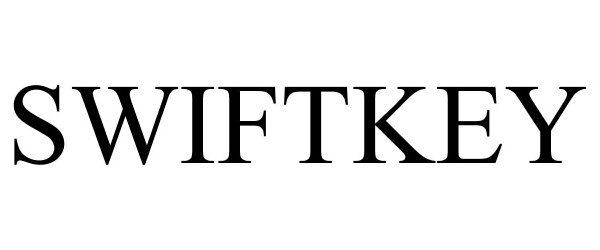 Trademark Logo SWIFTKEY
