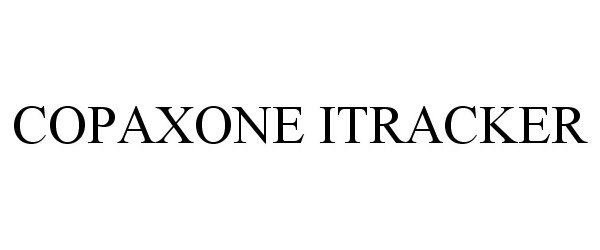 Trademark Logo COPAXONE ITRACKER