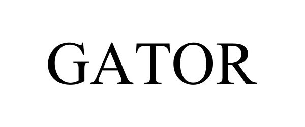 Trademark Logo GATOR