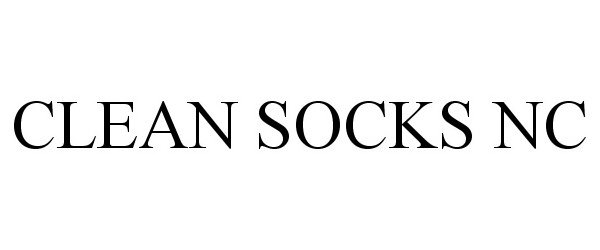 Trademark Logo CLEAN SOCKS NC