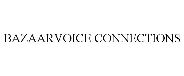  BAZAARVOICE CONNECTIONS