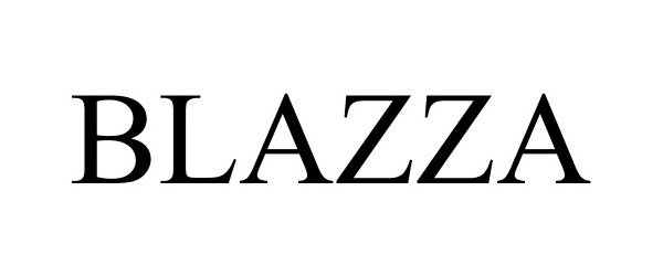 Trademark Logo BLAZZA