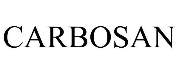 Trademark Logo CARBOSAN