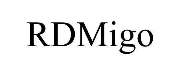 Trademark Logo RDMIGO
