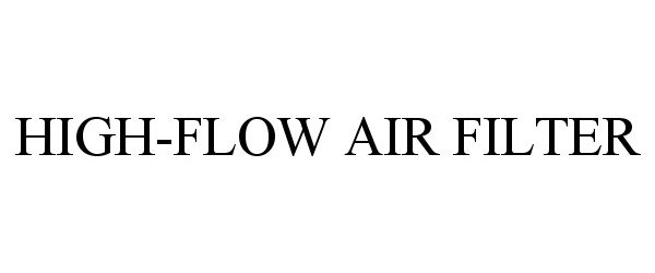  HIGH-FLOW AIR FILTER