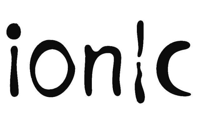Trademark Logo IONIC