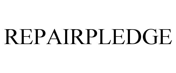 Trademark Logo REPAIRPLEDGE