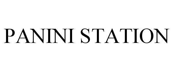 Trademark Logo PANINI STATION